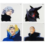 Set of 4, Anime, Original Japanese Production Cel