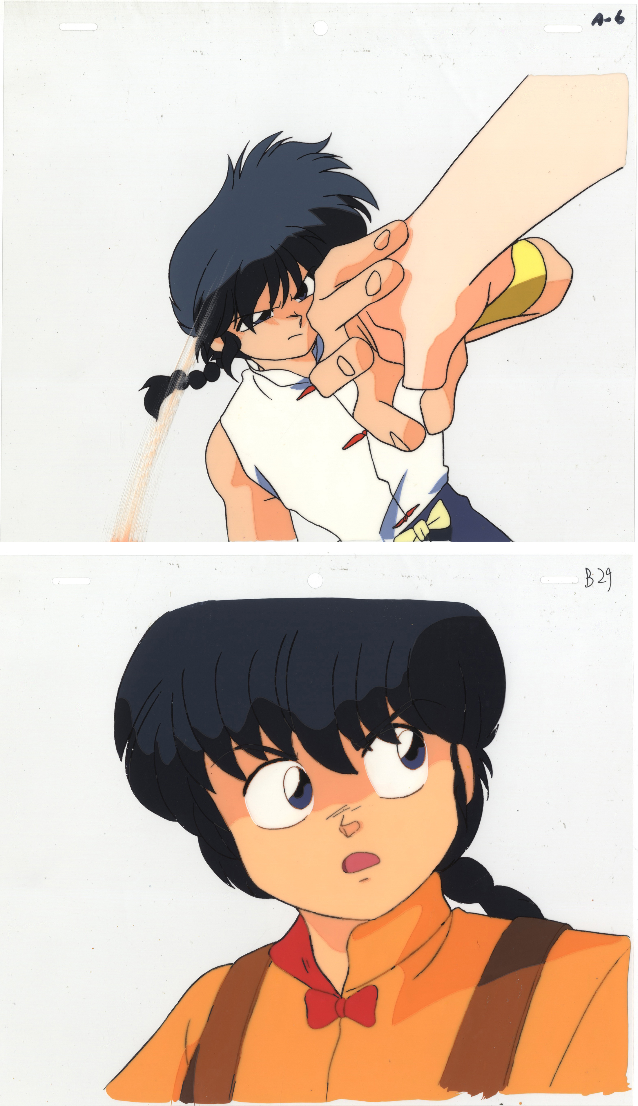 Ranma 1/2, Set of 2, Japanese Anime Production Cel