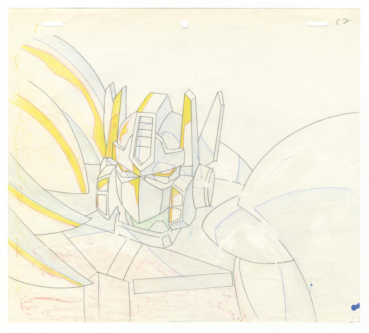Set of 3 Transformers Japanese Anime Cels - Image 4 of 11