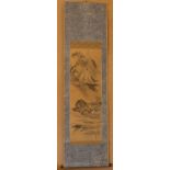 Kogyo Tsukioka, Original Japanese Hangin Scroll