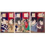 Kunichika, Best Kabuki Plays, Japanese Woodblock Print