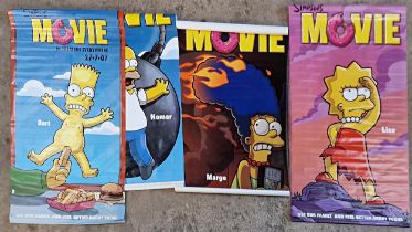 The Simpsons - Six vinyl promotional posters (6)