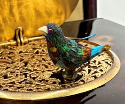 Attributed to Blaise Bontems (1814-1893) - exception quality model 11 singing bird automaton snuff