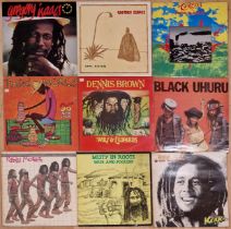 Vinyl - Seventeen Reggae records to include, Bob Marley and The Wailers, Gregory Isaacs, Dennis