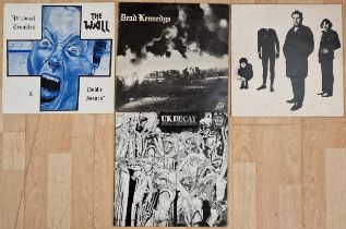 Vinyl - Four punk / post punk records to include the stranglers, Dead Kennedys, The Wall, Uk