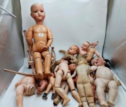 Collection Of Antique Celluloid Dolls (12)