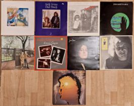 Vinyl - Nine Folk records to include, Fairport Convention, John Martyn, Joni Mitchell etc (9)