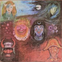 Vinyl - King Crimson In The Wake Of Poseidon LP on Island Records ILPS 9127, pink I label,