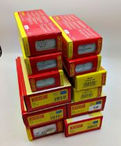 Collection of boxed Hornby 00 Gauge trains & wagons. To include R6108G, R6422 x2, R6394A, R6108G,