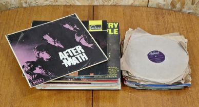 Vinyl - Collection of twenty one records to include The Pretty Things, The Rolling Stones, Jim