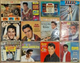 Vinyl - Collection of Rock and Roll records to include twenty one Elvis Presley records and three