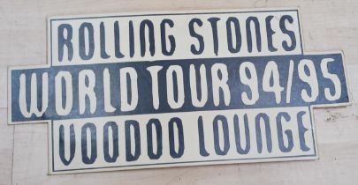 Quantity Of Vintage Rolling Stones Memorabilia To Include Voodoo Lounge Promotional Display,