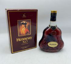 Boxed Hennessy X.O Cognac. Unopened.