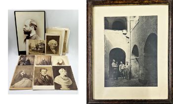 Collection of CDV photographs, mainly portraits, to include a soldier inscribed verso 'L Latimen,