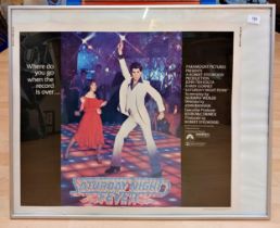 Saturday Night Fever (1977) film poster directed by John Badham starring John Travolta,