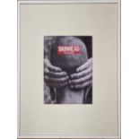 Nick Knight - 'Skinhead' framed picture, H 41cm x W 29cm