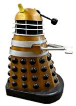 Dr Who - Full size replica Dalek, AARUII 2 Gold Dalek from Peter Cushing film 'Daleks Invasion Earth