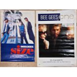 Four Bee Gees advertising posters of various sizes (4)