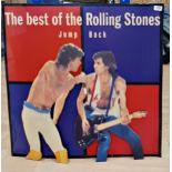 Large The Rolling Stones "The Best Of The Rolling Stones, Jump Back" Promotional Poster. 76cm x