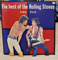 Large The Rolling Stones "The Best Of The Rolling Stones, Jump Back" Promotional Poster. 76cm x