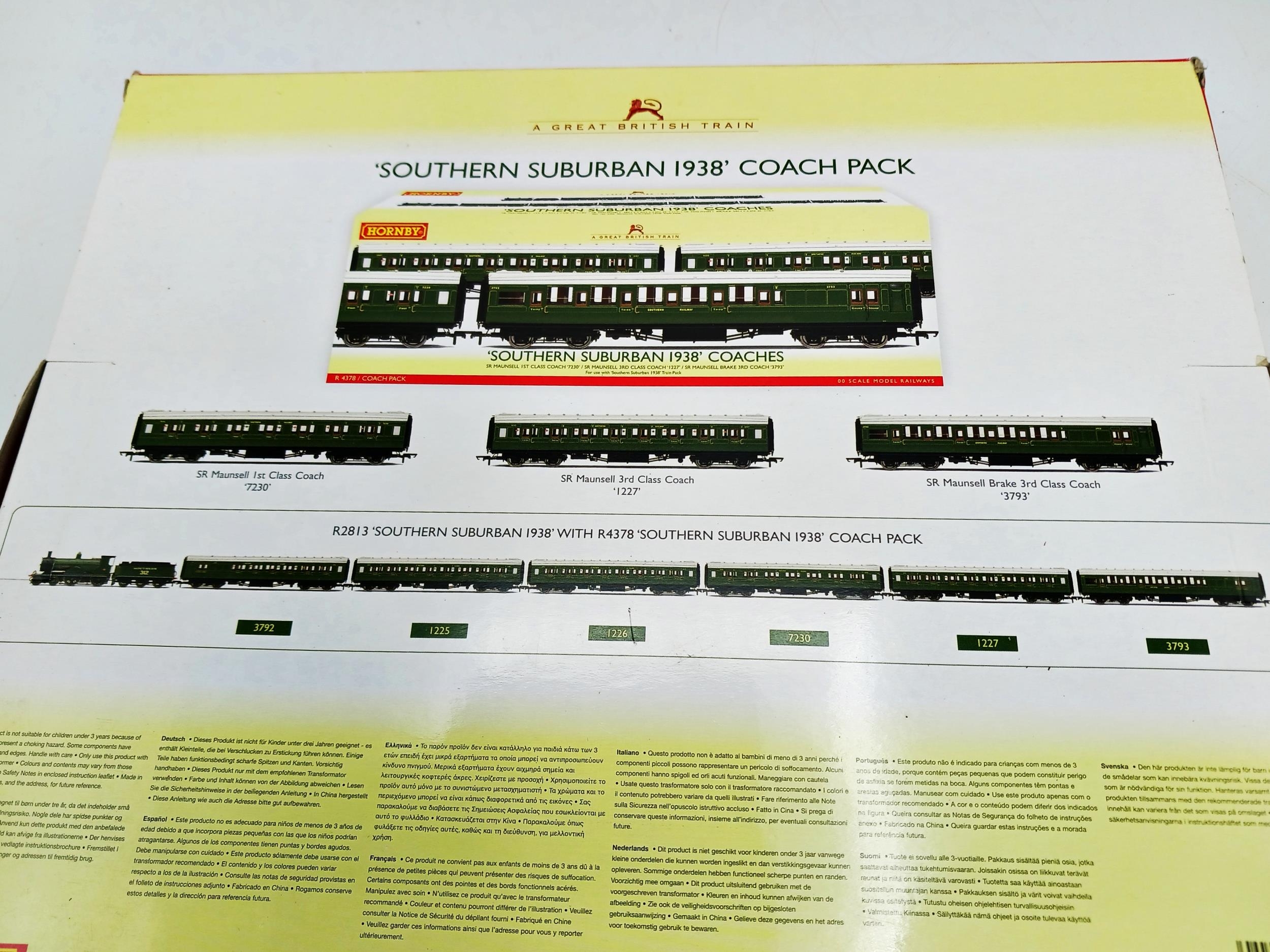 Boxed Hornby "Southern Suburban 1938" 00 Gauge train pack. - Image 2 of 2