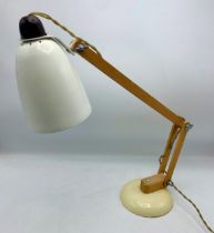 White Terence Conran Habitat Mac Lamp.