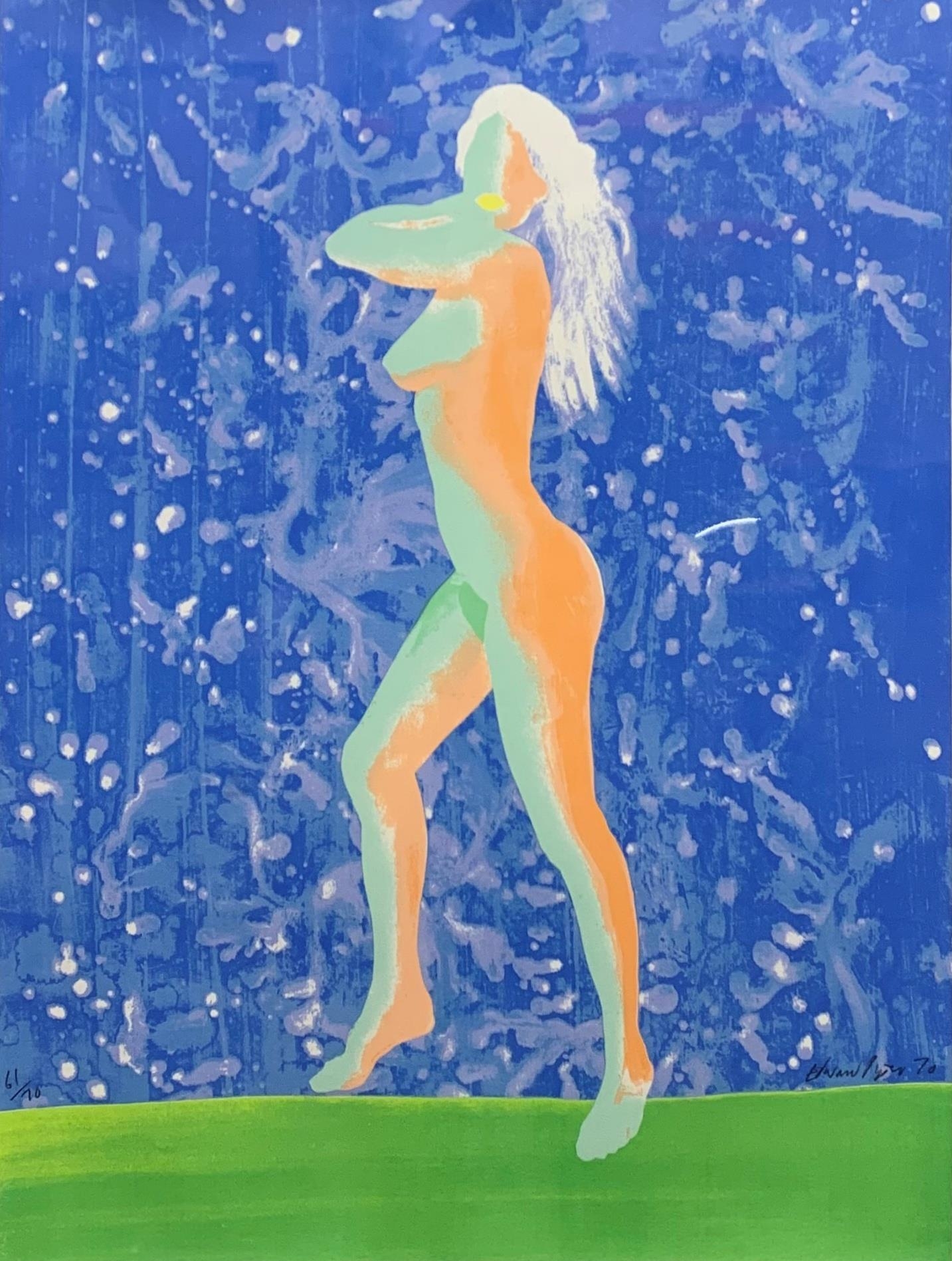 Edward Piper (1938-1990) - 'Nude 1-6', signed, limited edition lithographs, each 71 x 55cm, - Image 3 of 6