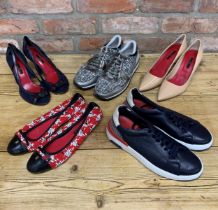 Carolina Herrera - collection of mixed shoes and trainers, most size 40 (5 pairs)