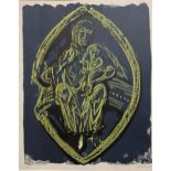 John Piper (1903-1992) - 'Madonna and Child', signed, limited 68/95 lithograph, 74.5 x 55cm, framed