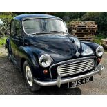 'Mabel' The Morris Minor 1000 Saloon, OAS 450, 948cc petrol, lots of receipts and service history,