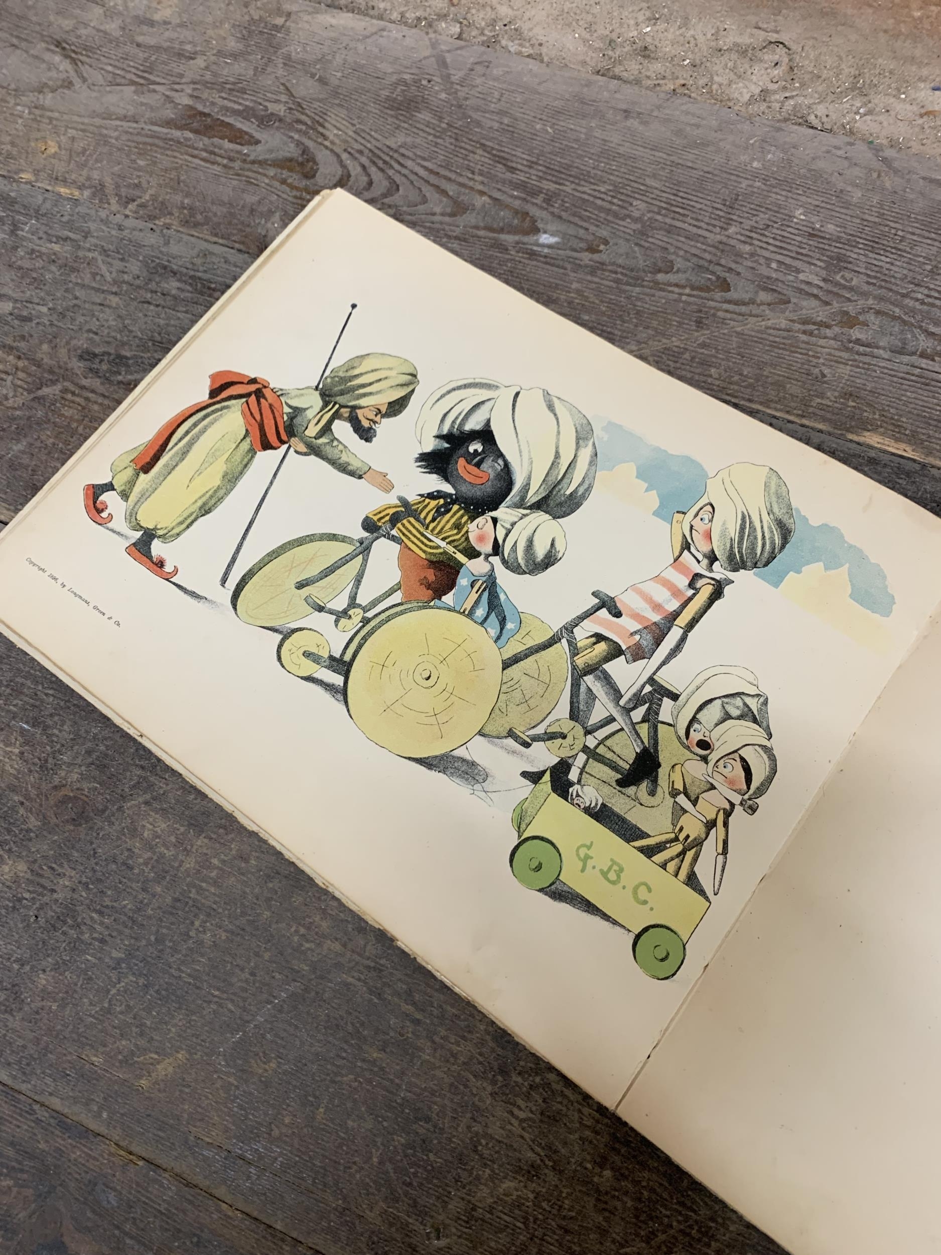 Late 19th century 'The Golliwogs' bicycle club book, by Florence K. Upton, first edition - Image 5 of 5