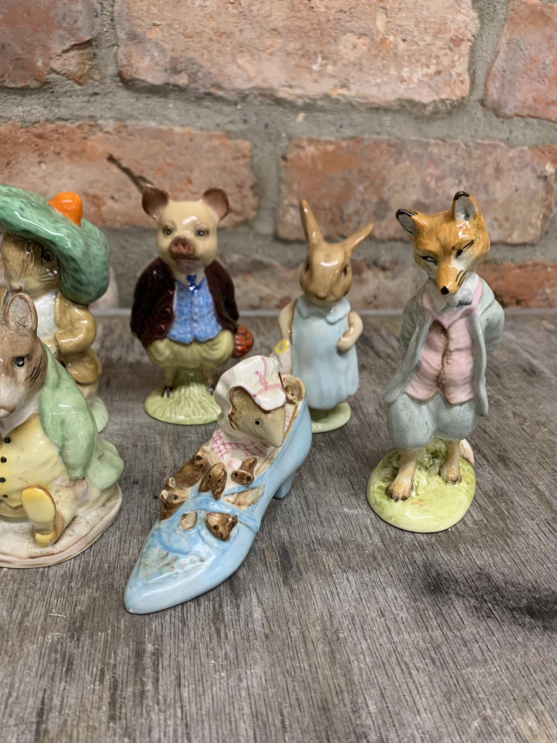 Quantity of Beswick Beatrix Potter collectable figures (9) - Image 3 of 3