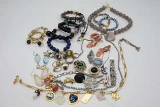 Large collection of mainly costume jewellery to include many designer pieces
