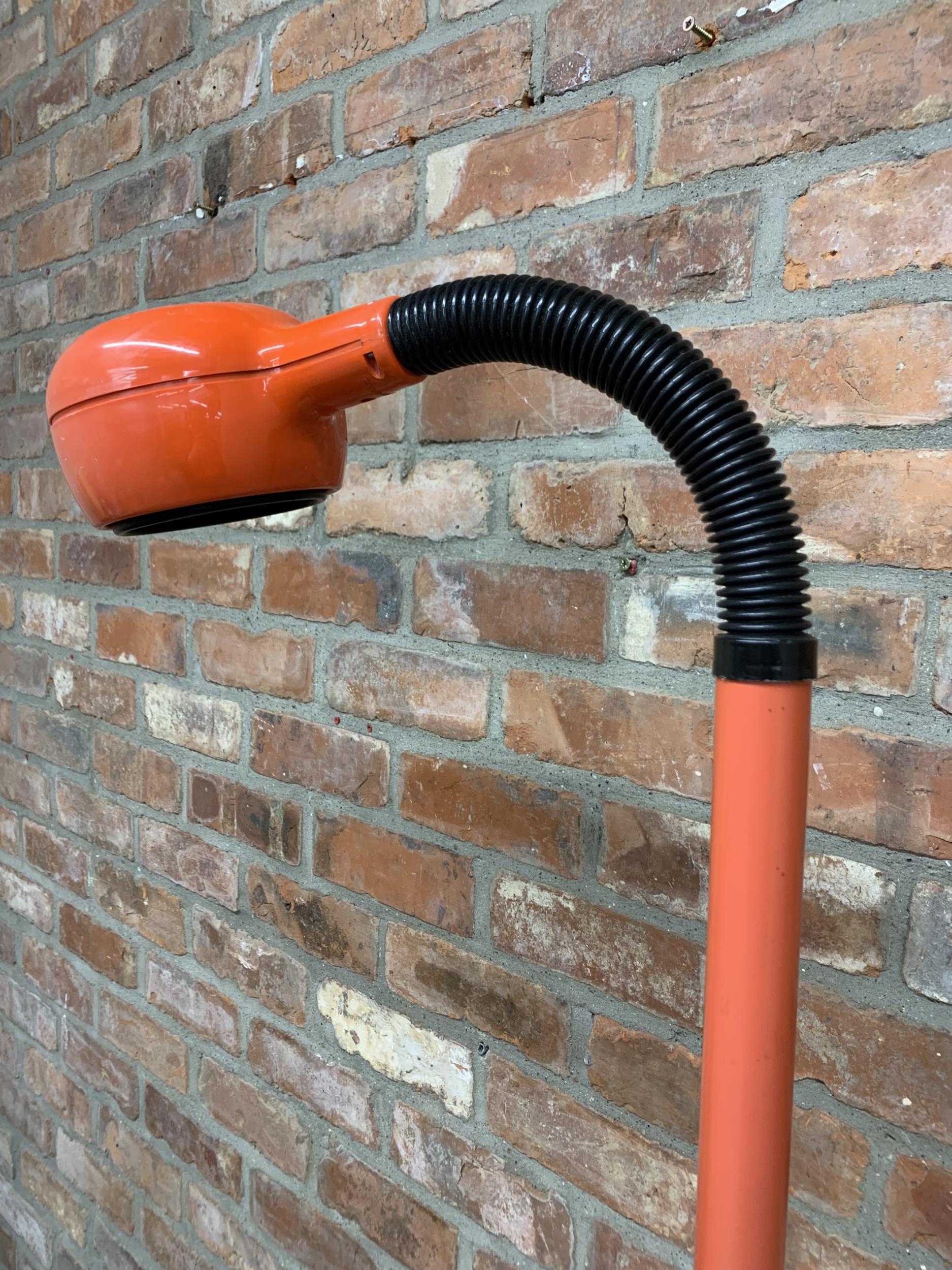 Fagerhults of Sweden - 'Cobra' orange floor lamp, 127cm high approx - Image 3 of 4