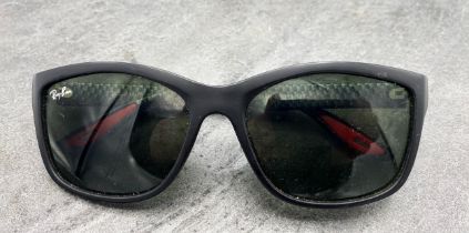 Pair of gentleman's Ray-Ban Scuderia Ferrari sunglasses