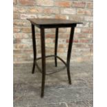 Fischel bentwood bar table or stand, typical bentwod frame, 78 x 43cm