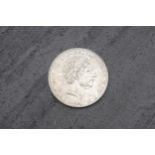 George III silver 1820 LX crown coin