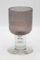 Tapio Wirkkala for Venini - Filigrano di Tapio' goblet, 14cm high