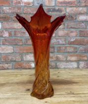 Murano glass vase, 37cm high