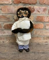 The London Owl Company chef themed teddy with outfit, L 45cm