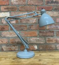 Vintage mid century Norwegian Naska Loris anglepoise table lamp by Jac Jacobsen produced for Luxo, H