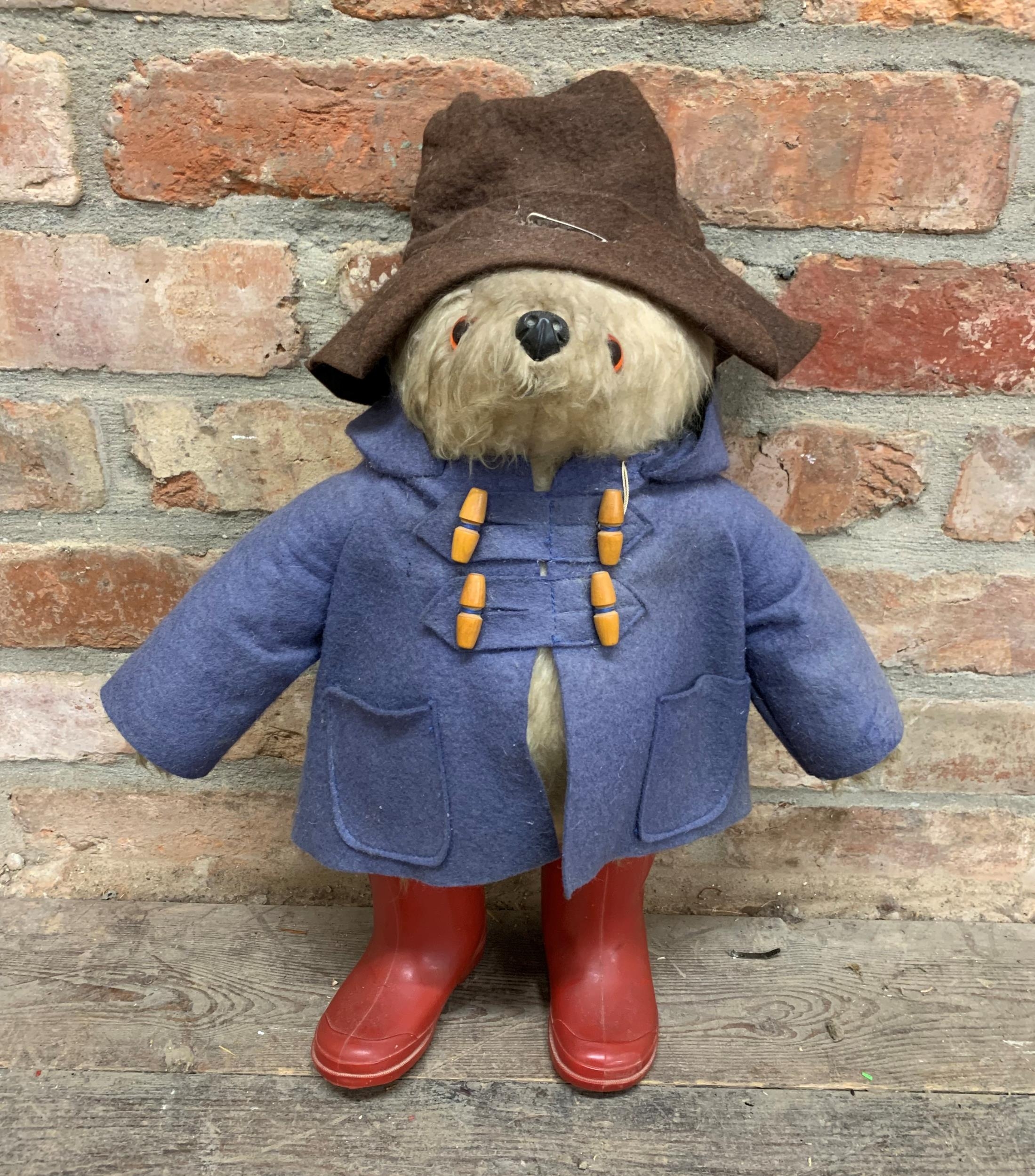 Vintage Paddington Bear teddy, 1980 Film Fare edition, H 55cm