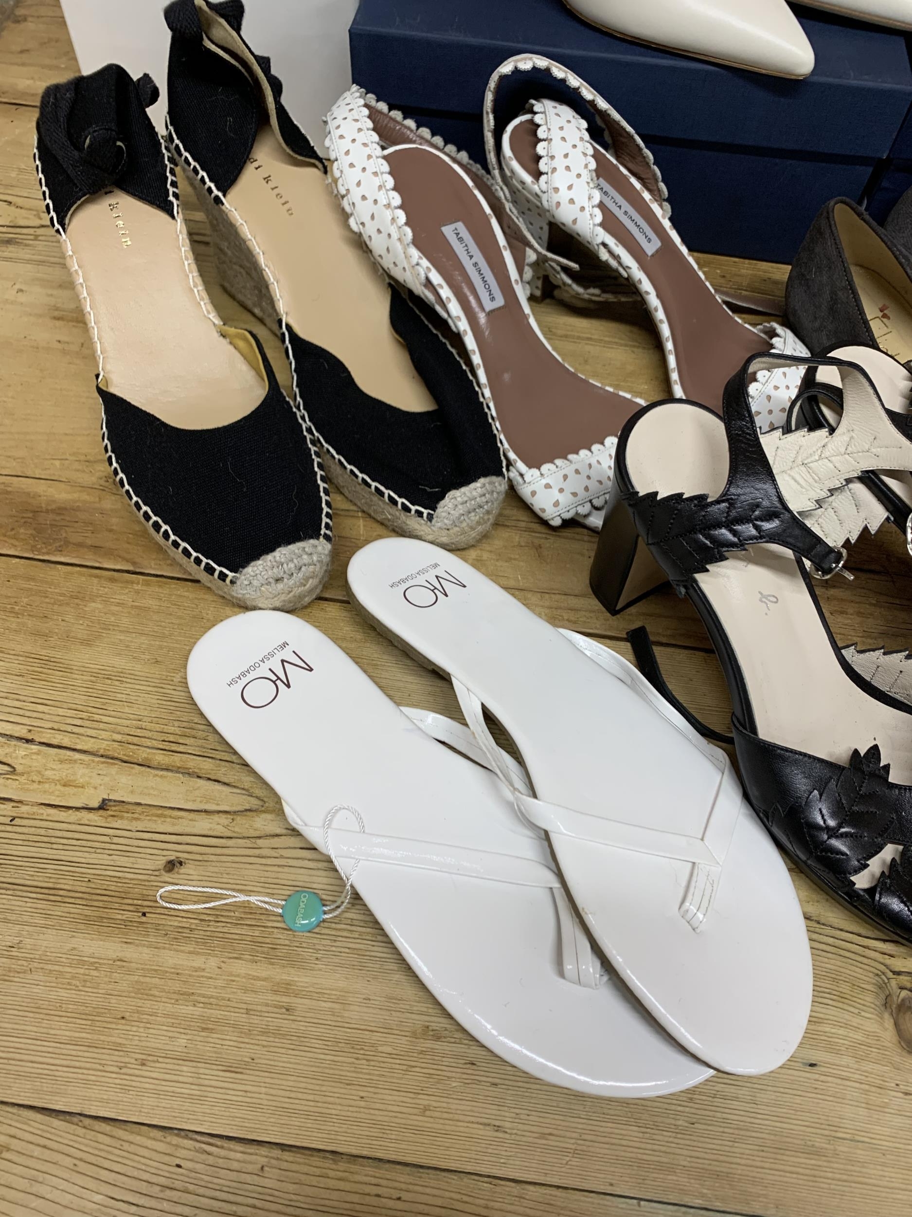 Quantity of designer shoes to include Tabitha Simmons, Elliot Zed, Heidi Klien, Melissa Odabash, - Image 2 of 5