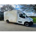 RENAULT MASTER LL35 DCI *LWB - LOW LOADER / LUTON BOX* (2019 - EURO 6) 130 BHP - 6 SPEED (3500 KG)