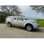 NISSAN NAVARA 2.5CDI "TEKNA" (190) DOUBLE CAB PICK UP - 63 REG - LEATHER - SAT NAV - REAR CANOPY