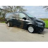 MERCEDES VITO 114 CDI *PROGRESSIVE* LWB - 2021 REG - AIR CON - REVERSE CAM - MET BLACK - LOW MILES!