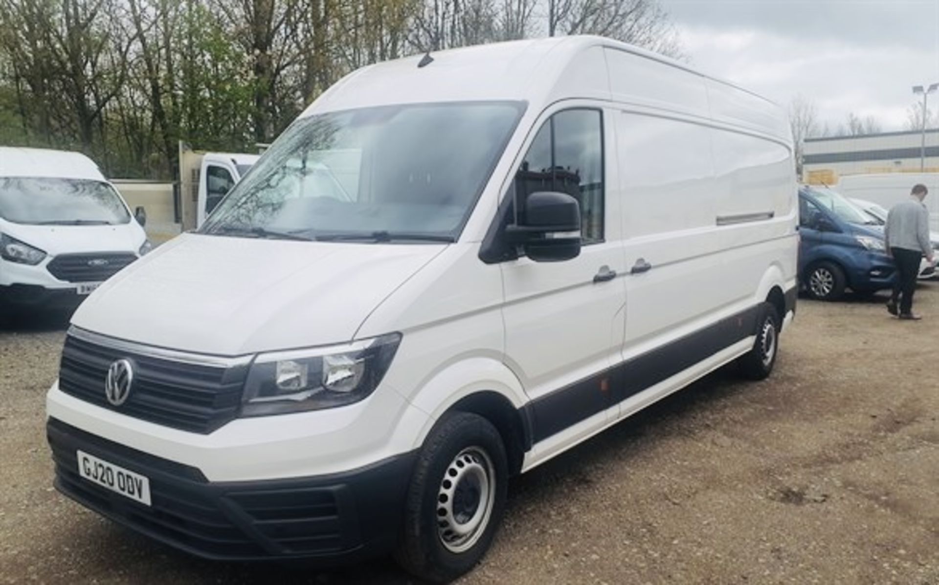 (ON SALE) VOLKSWAGEN CRAFTER 2.0TDI (140) TRENDLINE LWB (20 REG) 1 OWNER - FSH - AIR CON - LOOK! - Image 3 of 10