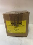 25KG Box Of Samac Galvanised Round Wire Nails