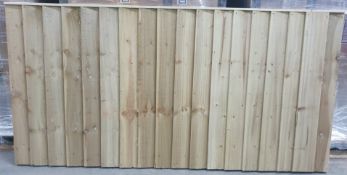10 x Fence Panels | 6ft x 3ft