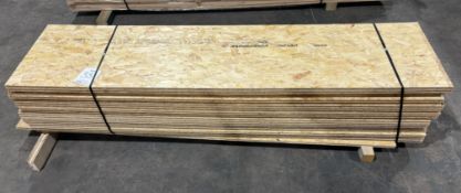 20 x Tongue And Groove OSB Flooring Boards | Size: 240cm x 63cm x 2cm
